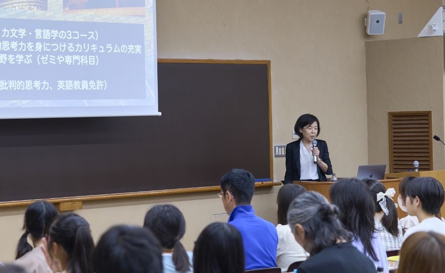 英文学科のここがおすすめ!先輩たちと話そう